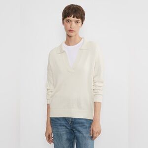 Aritzia Wilfred Clara Merino Wool Sweater, Light Birch, Sz S